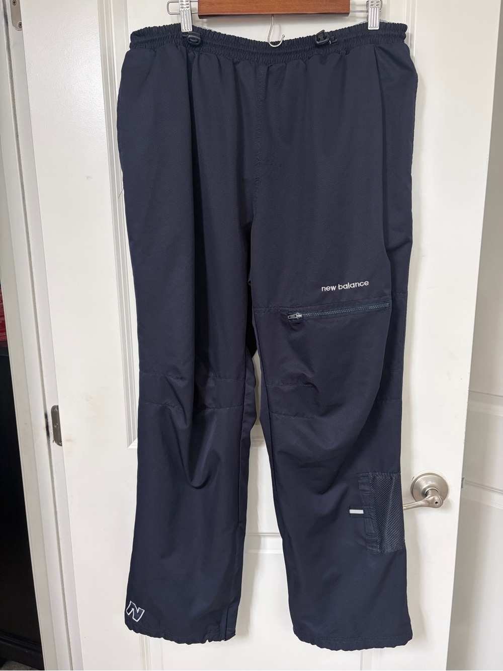 New Balance Men's Navy Athletic Pants- XL